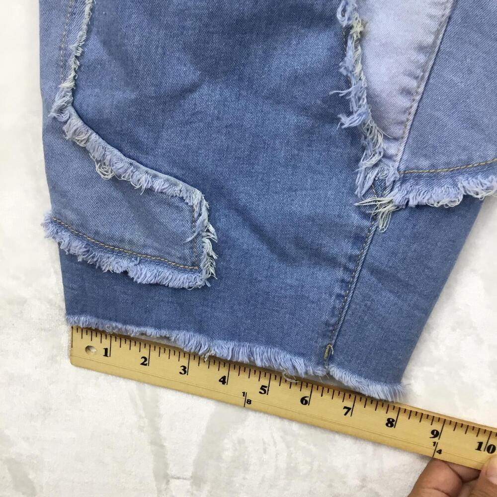 ASHLEY STEWART Patchwork Denim Mom Jeans Women's Size 12 - Picture 10 of 10